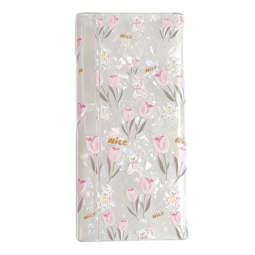 Funda Protectora Huawei Mate Xs 2 con Textura de Flores y Diseño de Tulipán