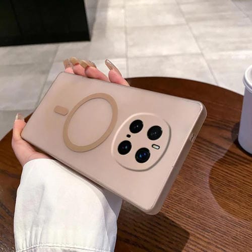 Estuche para teléfono Honor Magic7 Pro protección frío y hielo (Dorado)