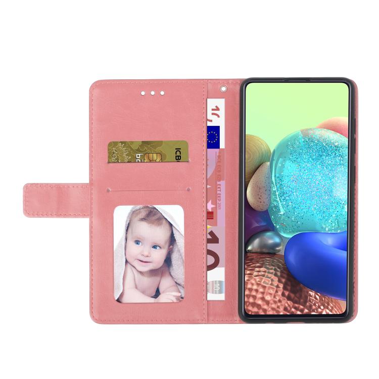 Funda de Cuero con Tapa y Patrón en Forma de Y para Infinix Hot 50 5G (Rosa)