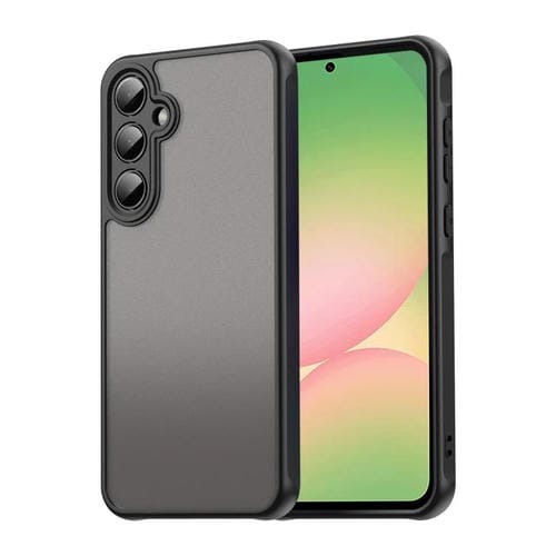 Funda híbrida TPU y PC Fan Dun Series para Samsung Galaxy A56 5G (Negra)