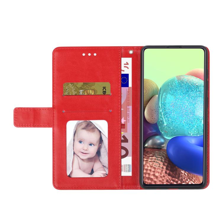 Funda Cuero con Tapa Patrón Y para Tecno Spark 30C 5G (Rojo)