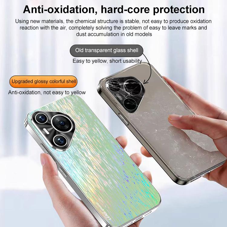 Funda de Acrílico para Huawei Pura 70 a Prueba de Golpes (Negra)