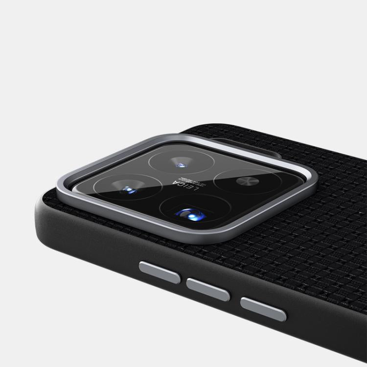 Para Xiaomi 15S Pro ABEEL Ruyi Pattern 6D Micro Relief MagSafe Funda de cuero para teléfono (marrón)