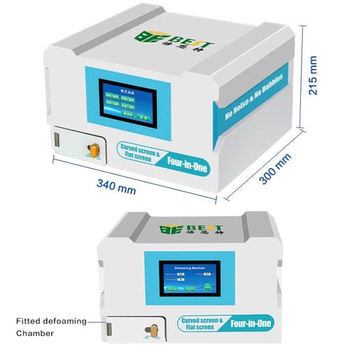 Macchina laminatrice intelligente Best B-528 4 in 1 da 7 pollici con pompa sottovuoto integrata e funzione anti-schiuma (spina australiana)