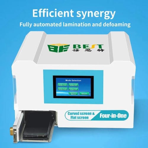 Macchina laminatrice intelligente Best B-528 4 in 1 da 7 pollici con pompa sottovuoto integrata e funzione anti-schiuma (spina australiana)