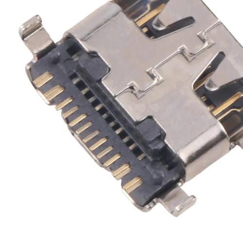 Conector de Porto de Carregamento Original 12 Pinos Modelo 4 Pinos Sem Mola (10 Unidades)