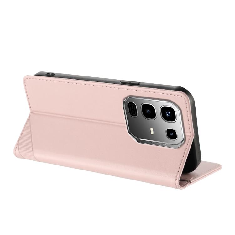 Funda de cuero retro con relieve para Infinix Note 50 Pro+ 5G (rosa)
