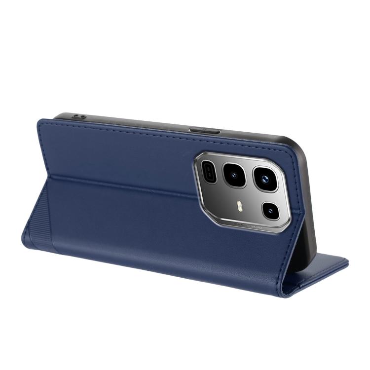 Funda de cuero retro con relieve para Infinix Note 50 Pro+ 5G (azul oscuro)