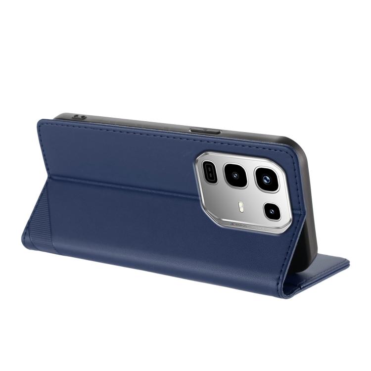 Funda de cuero retro con relieve para Infinix Note 50 Pro 4G (azul oscuro)