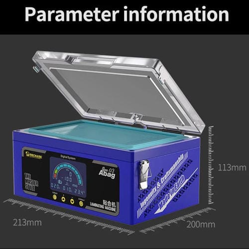Machine Laminateuse de Sacs d'Air Mechanic Gan-03 Abag de 8 Pouces Prise USA