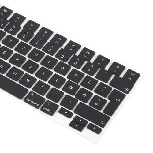 Tasti Grandi Apple MacBook A2681, A2941, A3113 e A3114 (Versione Britannica) Lingua Norvegia