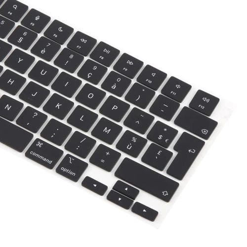 Large Keys Apple MacBook A2442, A2485, A2779, A2780, A2991, A2992, and A2918 (British Version) French