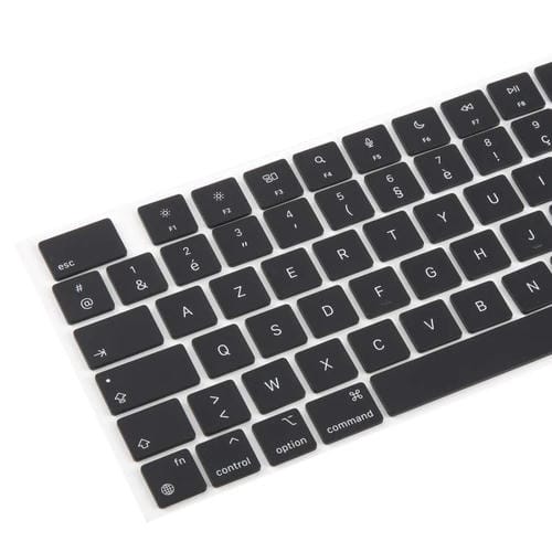 Large Keys Apple MacBook A2442, A2485, A2779, A2780, A2991, A2992, and A2918 (British Version) French