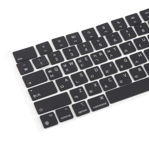 Apple MacBook keys A2442, A2485, A2779, A2780, A2991, A2992, A2918, Small USA Version, Korean Language