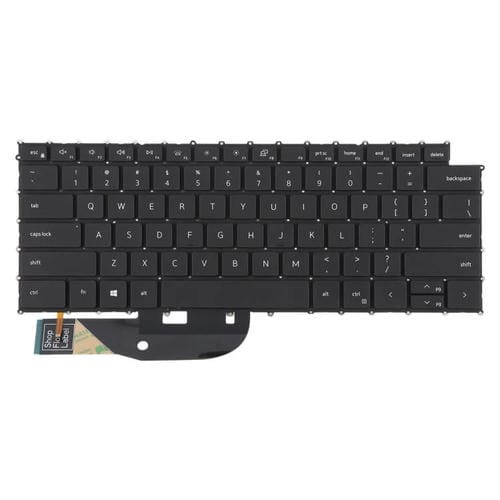 Teclado Retroiluminado Portátil Dell XPS 15 9510 9520 9700 9500 Precision 5560 5760 5750 5550 XPS 17 9700 9720 P91F P92F (Negro) Versión USA