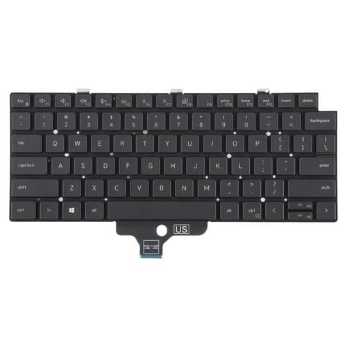 Teclado Retroiluminado Dell Latitude 5320 7320 Versão EUA Portátil (Preto)