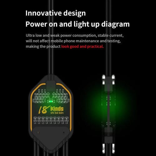 Start- und Reparaturkabel für Apple iPhone 7 bis 16 Pro Max, 18 Typen