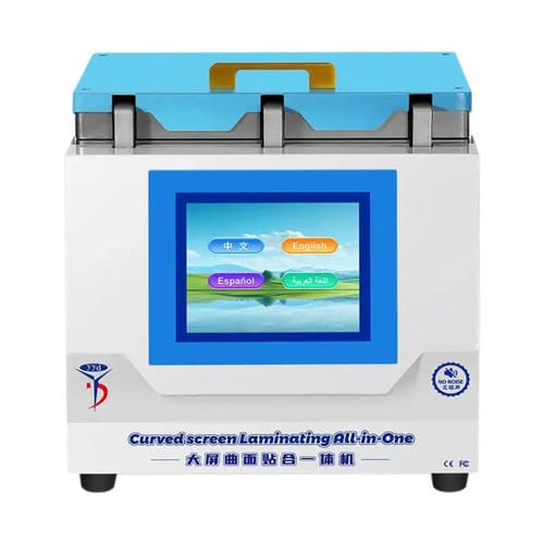 Machine de laminage et anti-mousse de durcissement UV YYD YD-639 avec prise UE