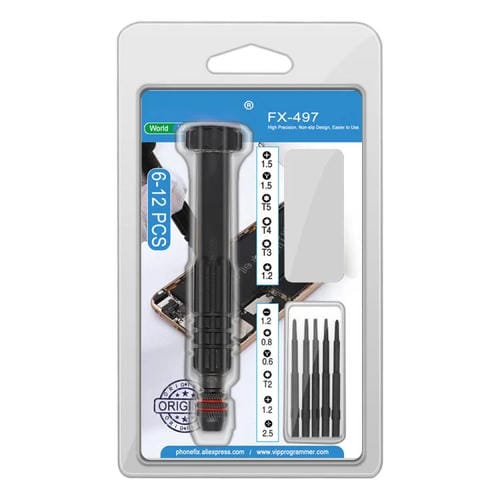 Jeu de Tournevis Alliage d'Aluminium 6 en 1