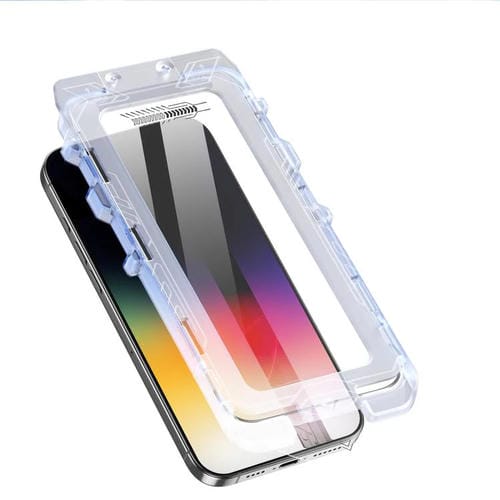 Protector de pantalla templado DUX DUCIS Roga Series 2.5D HD totalmente transparente para iPhone 17 con caja de instalación rápida y eliminación de polvo.