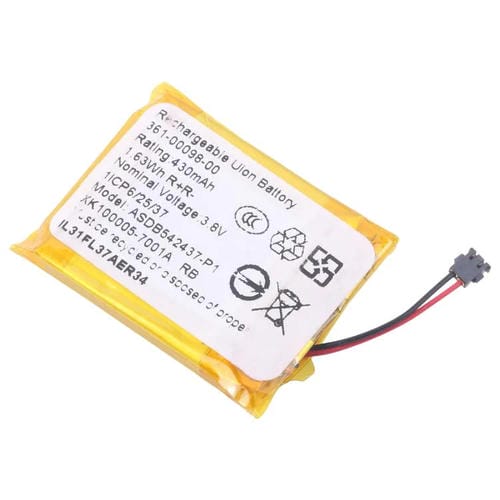 Bateria Garmin Fenix 5X / 5s Plus (361-00098-00, 500 mAh)