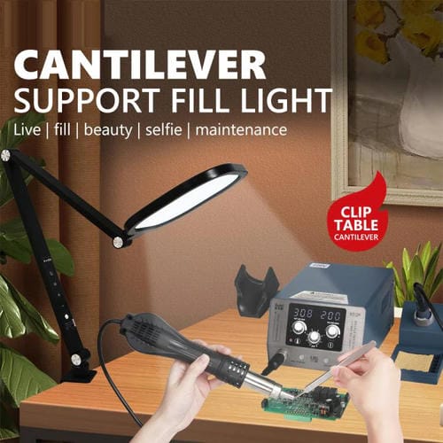 Luz de relleno com Suporte em balanço tipo clipe Kaisi LED35