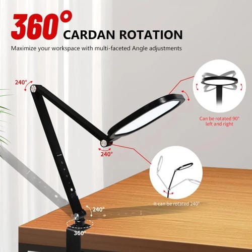 Luz de relleno com Suporte em balanço tipo clipe Kaisi LED35