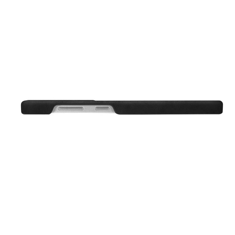 Funda MagSafe con textura retro para Samsung Galaxy S25 5G (negra)