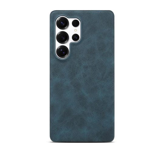 Funda MagSafe con textura retro para Samsung Galaxy S25 Ultra 5G (azul)