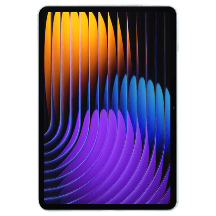 Funda plegable magnética de cuero acrílico para Xiaomi Pad 7/7 Pro (verde claro)