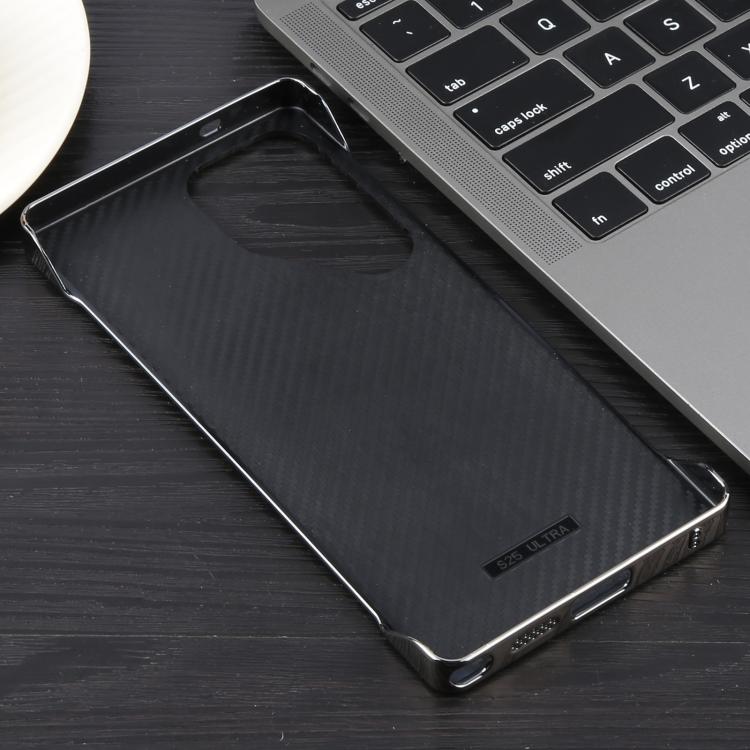 Funda de PC MagSafe antirreflejos, esmerilada, sin marco y galvanizada para Samsung Galaxy S24 Ultra 5G (gris titanio)