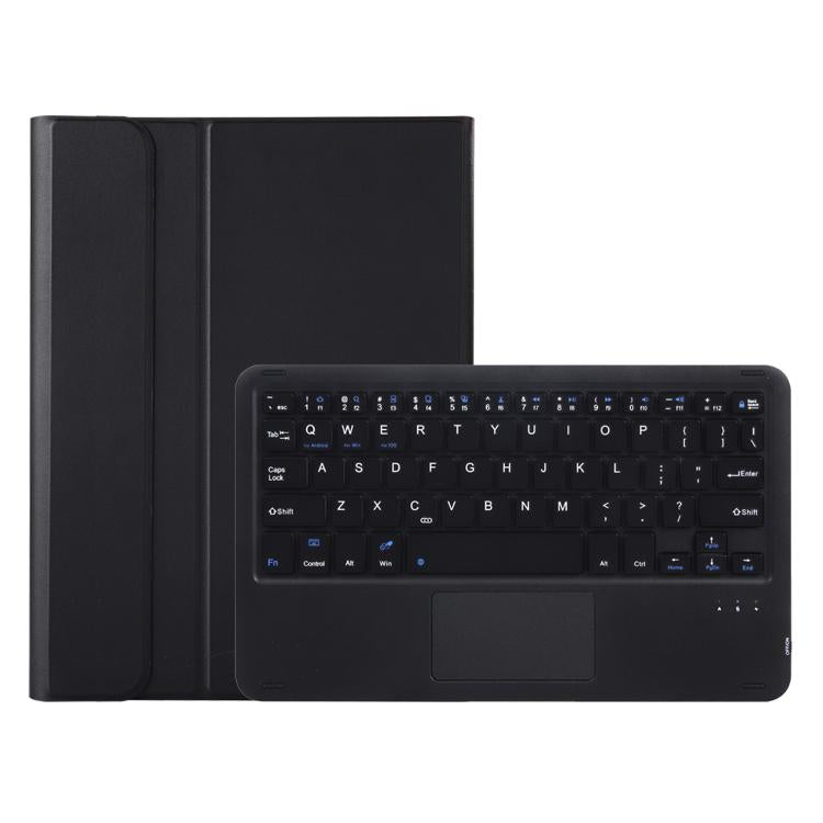Funda ultrafina de cuero con teclado Bluetooth desmontable y panel táctil para Lenovo Xiaoxin Pad de 11 pulgadas (2025 AM31-A) (negro)