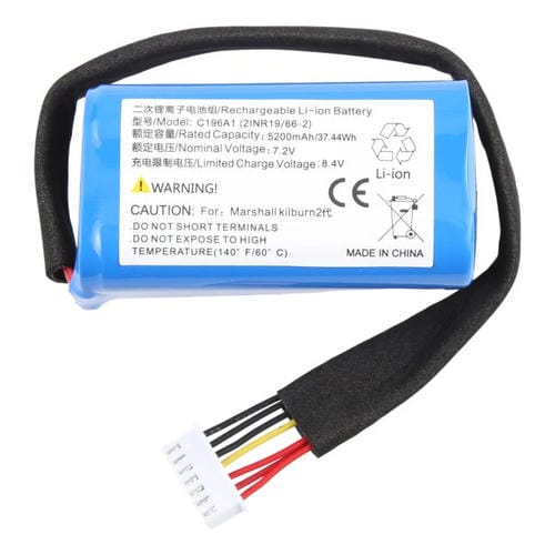 Marshall Kilburn II C196A1 2INR19/66-2 5200 mAh Battery