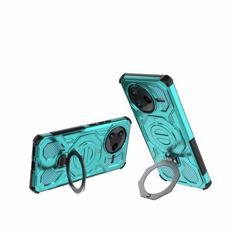 Funda magnética de TPU y PC MagSafe de color sólido para Redmi K80 J-20 (azul lago)