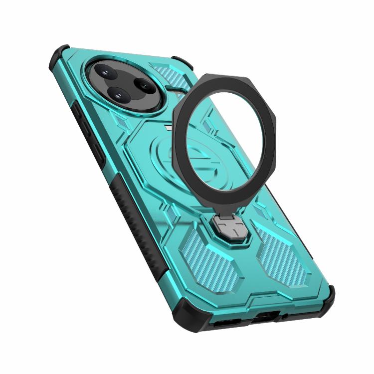 Funda magnética de TPU y PC MagSafe de color sólido para Redmi K80 J-20 (azul)