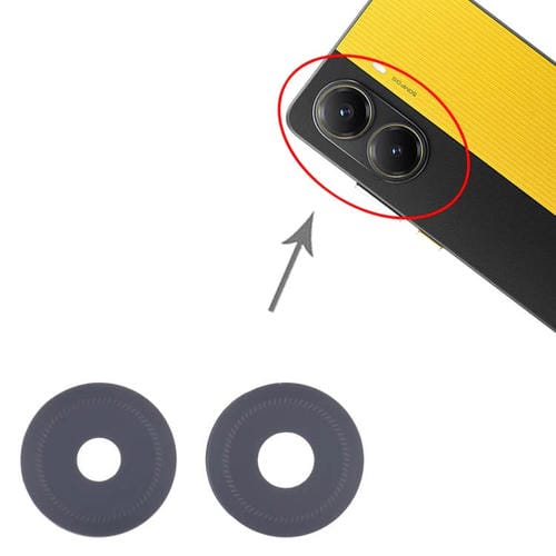 Lentes Cámara Trasera Xiaomi POCO X7 Pro (10 Unidades)