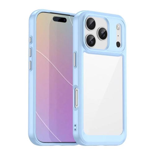 Funda de acrílico y TPU para iPhone 17 Pro (azul)