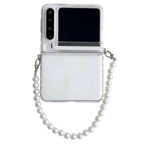 Funda transparente con hebilla lateral y brazalete para Huawei Pura X