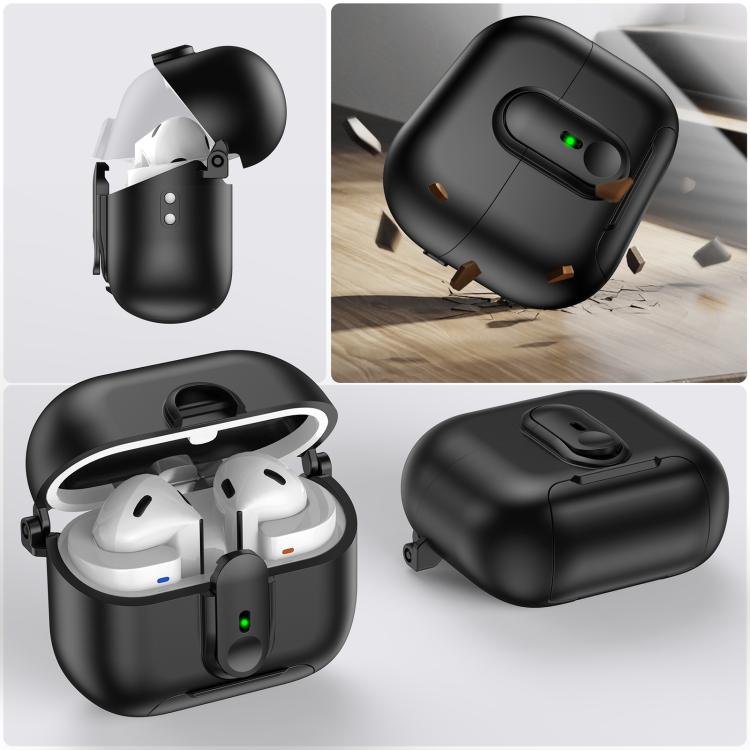Estuche de una pieza con cordón para auriculares inalámbricos Samsung Galaxy Buds3/Buds3 Pro (morado)