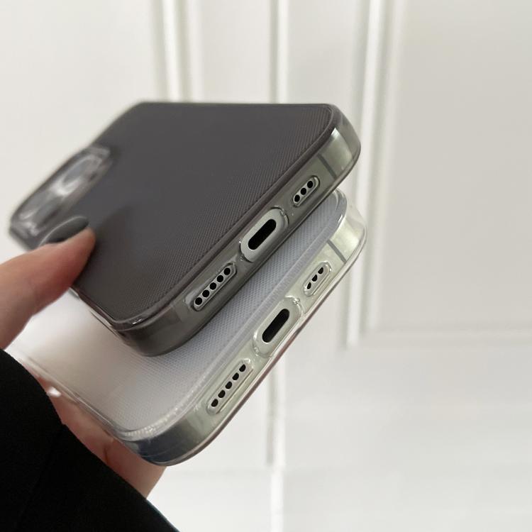 Funda de TPU transparente y cómoda para iPhone 11 (negra)