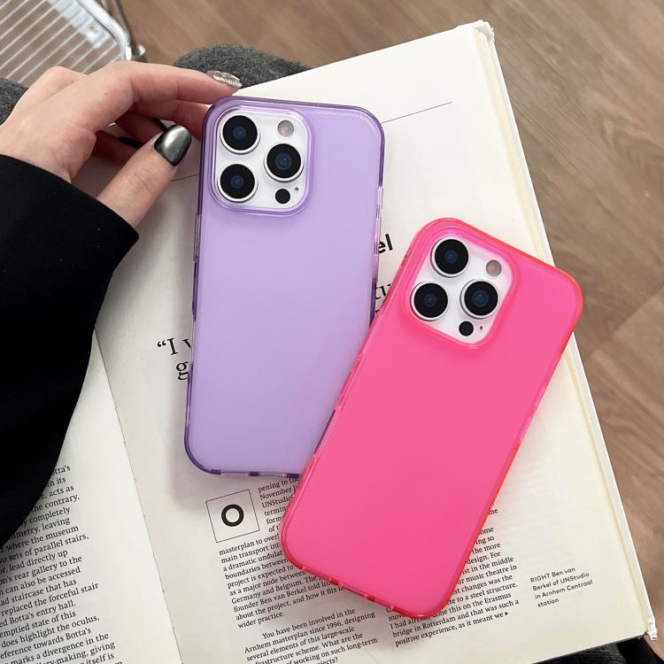 Funda de TPU transparente y cómoda para iPhone 12 Pro Max (verde)