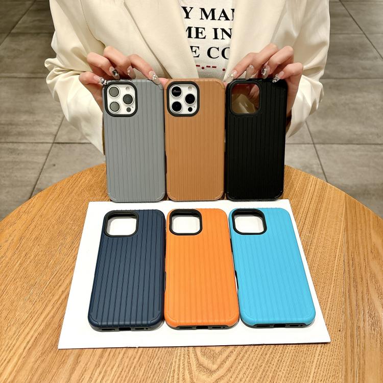 For iPhone 14 Pro Luggage-Inspired Design MagSafe Full Coverage Phone Case(Dark Blue)