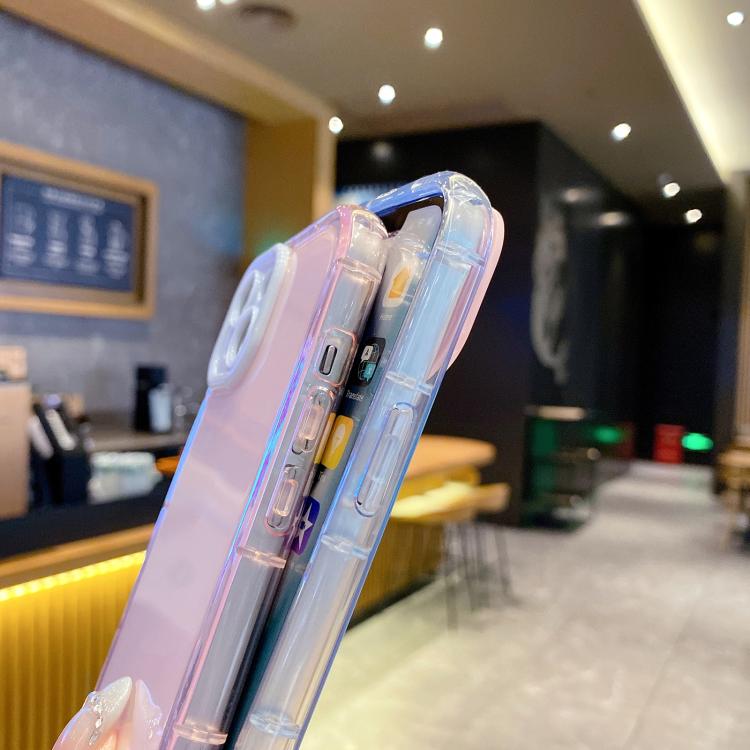 Funda de TPU + PC con MagSafe de colores vibrantes para iPhone 11 (azul)