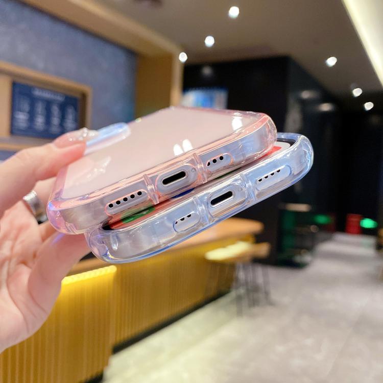 Funda de TPU + PC con MagSafe de colores vibrantes para iPhone 12 Pro Max (azul)