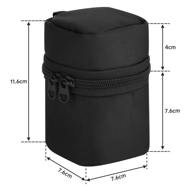 Bolsa de almacenamiento portátil con hebilla de carga inalámbrica para Anker Cube 3 en 1 (negra)