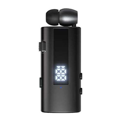 Auriculares inalámbricos Bluetooth con clip para collar K92 (negro)