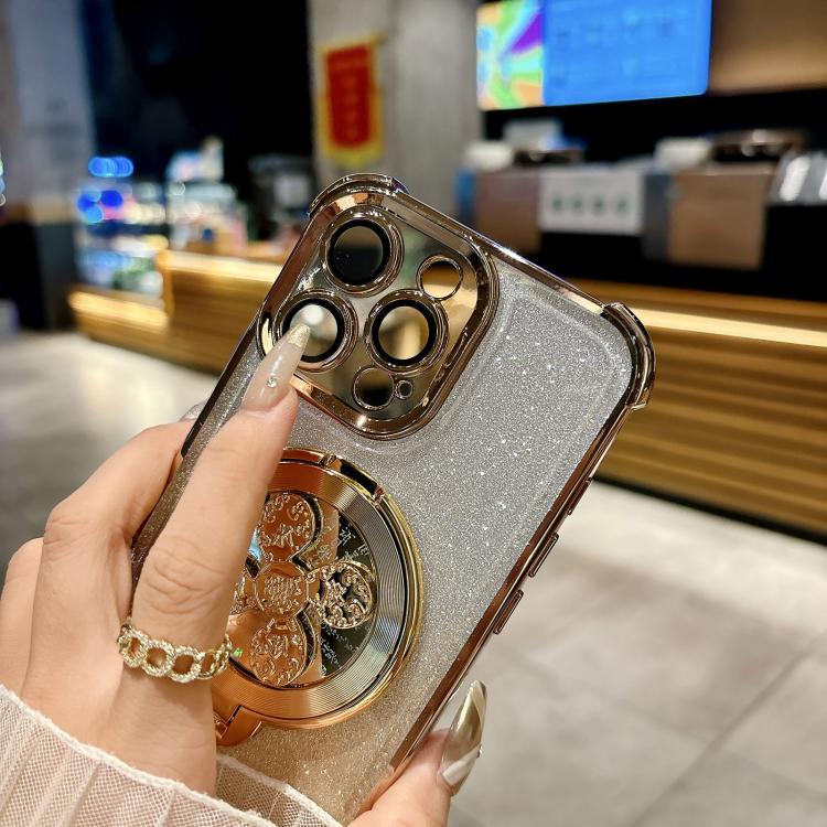 Funda con soporte giratorio para iPhone 16e (negra)