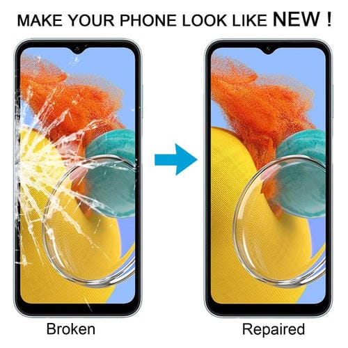 Lentes de Vidro Exteriores Samsung Galaxy M14 4G SM-M145FB com Adesivo OCA (10 Unidades)