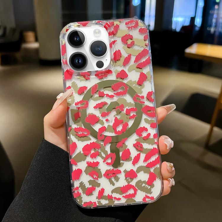 Funda MagSafe con laminado de doble cara IMD para iPhone 14 Pro (rosa)