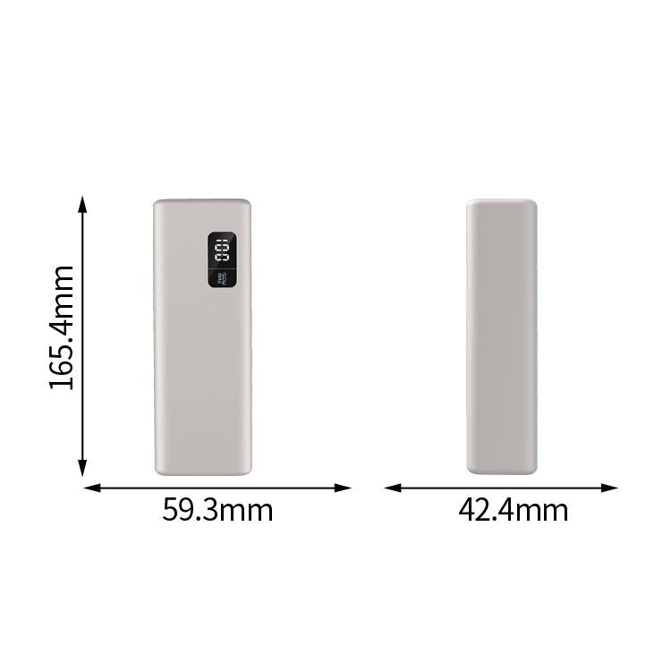 Funda protectora de silicona para batería externa CUKTECH 15 de 20000 mAh y 150 W (rosa)